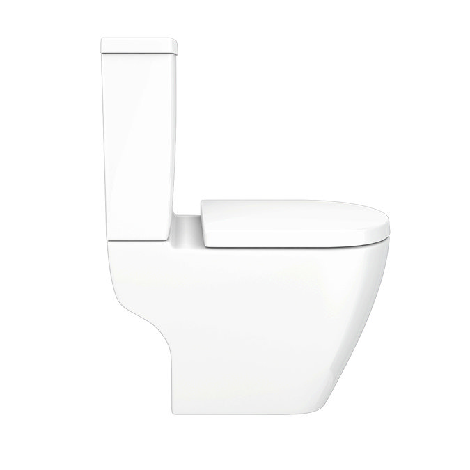 Bianco Close Coupled Modern Toilet + Soft Close Seat  Standard Large Image