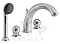 Classical Jupiter 4 tap Hole Bath Shower Mixer Large Image