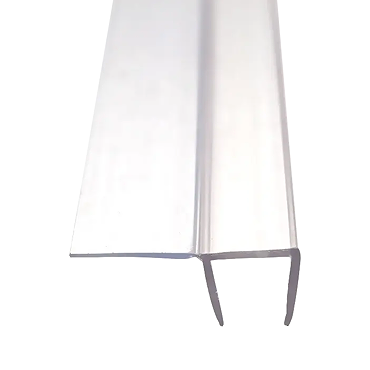 Clear 20mm Fin Shower Door Seal 8-10mm Glass (Pair)