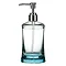 Turquoise/Clear Acrylic Lotion Dispenser - 1601360 Large Image