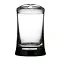 Black/Clear Acrylic Toothbrush Holder - 1601353 Large Image