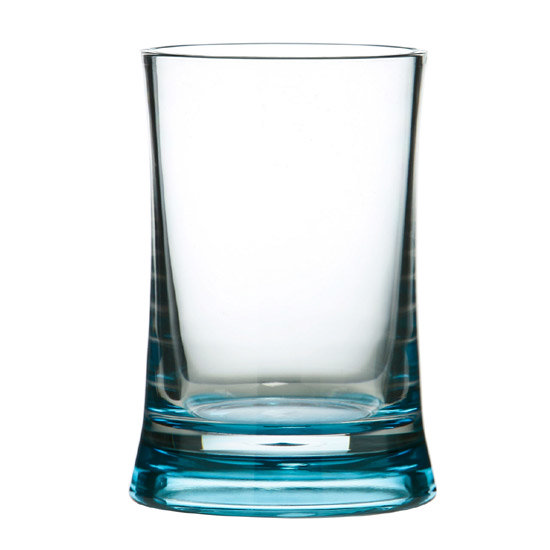 Turquoise/Clear Acrylic Tumbler - 1601359 Large Image