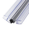 Clear Magnetic Seal for Quadrant Shower Door 6-8mm Glass (Pair)