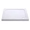 Clearance 900 x 900mm Square Stone 50mm Outlet Resin Shower Tray Large Image