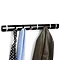 Clearance - Umbra Flip Wall-Mount 8 Hook Rack - High Gloss Black - Ex Display Large Image