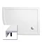 Cleargreen - 35mm Offset Quadrant Shower Tray with Leg & Panel Set - 900 x 1200mm - Left Hand Large 