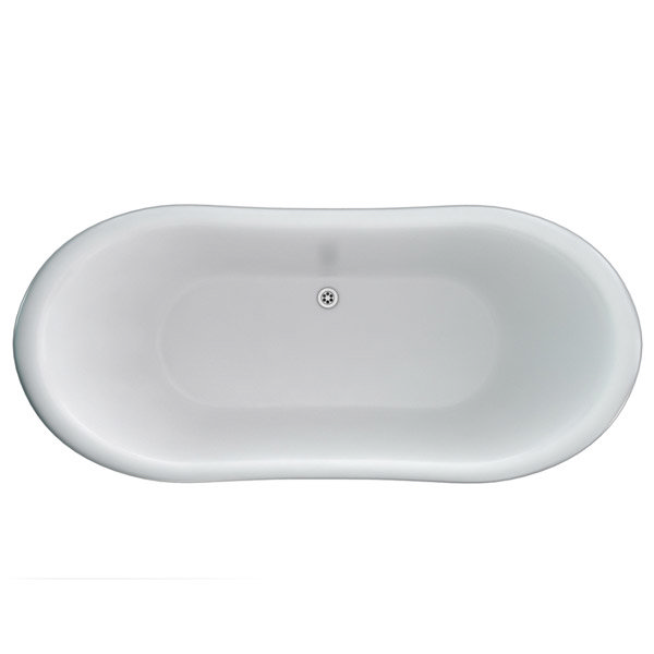 Clearwater - Boat 1650 x 705 Traditional Freestanding Bath - T5C Profile Large Image
