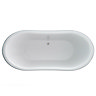 Clearwater - Boat 1650 x 705 Traditional Freestanding Bath - T5C Profile Large Image