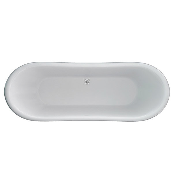 Clearwater - Boat 1800 x 885 Traditional Freestanding Bath - T6C Profile Large Image