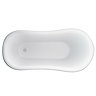 Clearwater - Emperor 1530 x 725 Traditional Freestanding Bath - T13B Profile Large Image