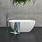 Clearwater Formoso ClearStone Gloss White Bath  In Bathroom Large Image