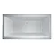 Clearwater - Ice 1840 x 940 Modern Freestanding Bath - M9 Profile Large Image