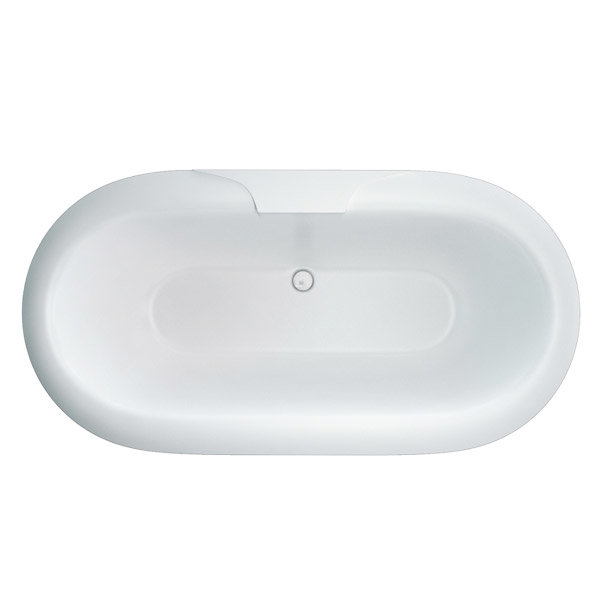 Clearwater - Mystique 1690 x 850 Modern Freestanding Bath - M12 Profile Large Image