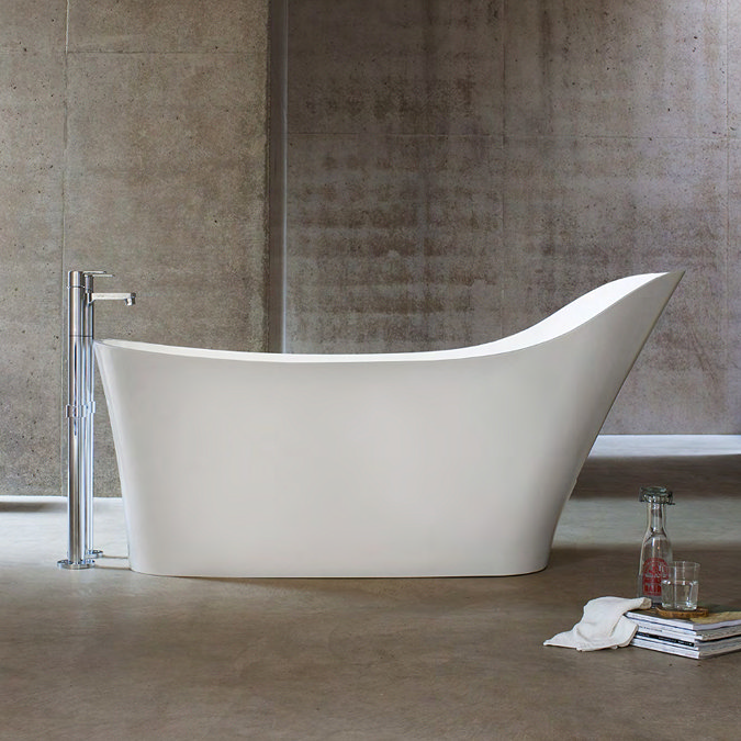 Clearwater - Nebbia Natural Stone Bath - 1600 x 800mm - N14 Large Image