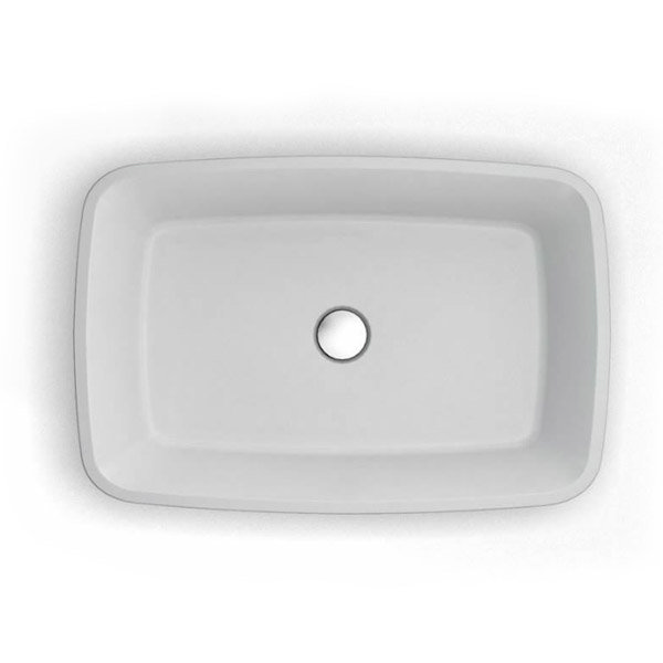 Clearwater - Palermo Bacino Natural Stone Countertop Basin - W590 x D390mm - B3C Profile Large Image