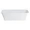 Clearwater Palermo Natural Stone Bath Hand Polished White - 1790 x 750mm  Feature Large Image