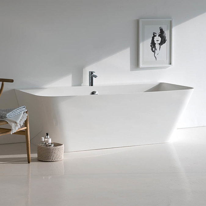Clearwater Patinato Petite ClearStone Freestanding Bath 1524mm x 800mm - N3ACS Large Image