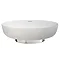 Clearwater - Puro Natural Stone Bath with Stainless Steel Plinth - 1700 x 750mm - N15-N16P Large Ima