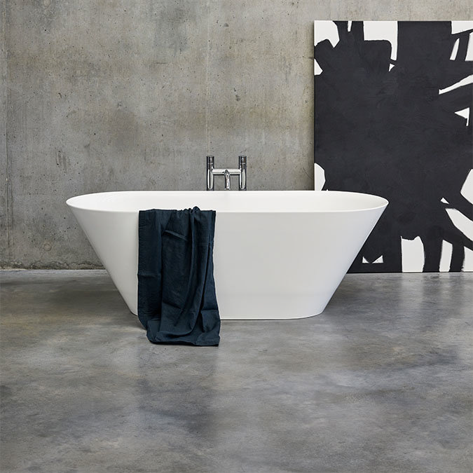 Clearwater Sontuoso 1690 x 700mm Clearstone Bath - N8ECS  Feature Large Image