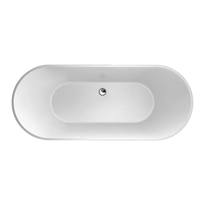 Clearwater Sontuoso 1690 x 700mm Clearstone Bath - N8ECS  Profile Large Image
