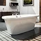 Clearwater - Style 1690 x 750 Modern Freestanding Bath - M5 Feature Large Image