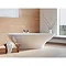 Clearwater - Teardrop Large Modern Freestanding Bath - 1910 x 815mm - M11F Profile Large Image