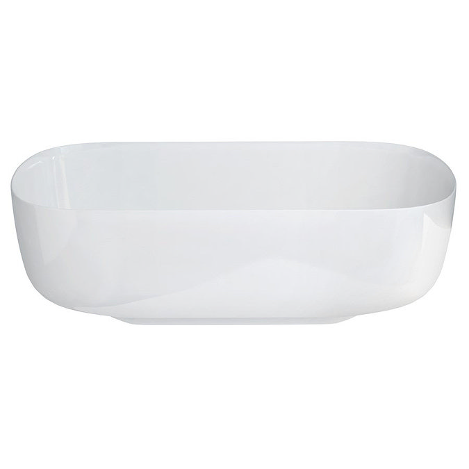 Clearwater Uno 1550 x 725mm ClearStone Gloss White Bath Profile Large Image