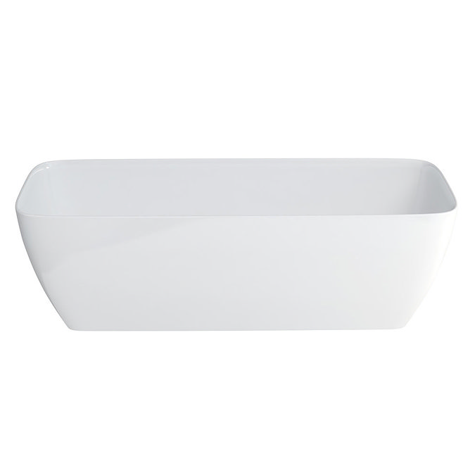 Clearwater Vicenza Natural Stone Hand Polished White Bath - 1790 x 750mm - N7DCS Profile Large Imag