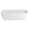 Clearwater Vicenza Natural Stone Hand Polished White Bath - 1790 x 750mm - N7DCS Profile Large Imag