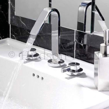 Clio 3 Tap Hole Basin Mixer Profile Large Image