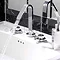 Clio 3 Tap Hole Basin Mixer Profile Large Image