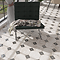 Colburn Octagon Black Vintage Floor Tiles 225 x 225mm