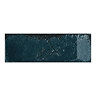 Colmar Rustic Blue Gloss Wall Tiles - 100 x 300mm  Profile Large Image