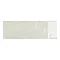 Colmar Rustic White Gloss Wall Tiles - 100 x 300mm  Profile Large Image