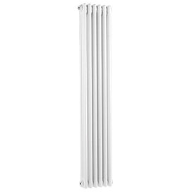 Ultra Colosseum Triple Column Radiator 1500 x 291mm - White - HX308 Large Image