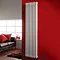 Ultra Colosseum Triple Column Radiator 1800 x 381mm - White - HX312 Profile Large Image