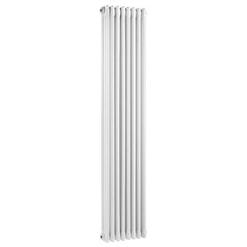 Ultra Colosseum Triple Column Radiator 1800 x 381mm - White - HX312 Large Image