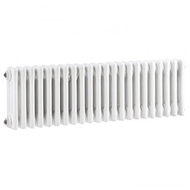 Hudson Reed Colosseum Triple Column Radiator 300 x 999mm - White - HX303