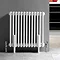 Ultra Colosseum Triple Column Radiator 600 x 606mm - White - HX304 Profile Large Image