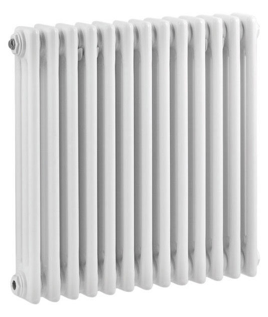 Ultra Colosseum Triple Column Radiator 600 x 606mm - White - HX304 Large Image