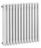 Ultra Colosseum Triple Column Radiator 600 x 606mm - White - HX304 Large Image