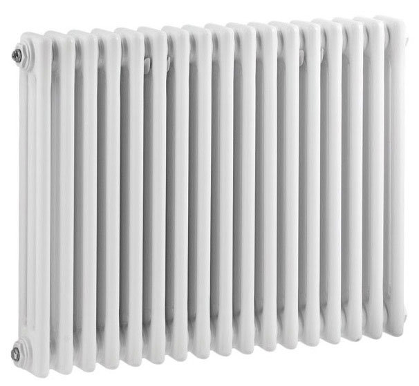 Ultra Colosseum Triple Column Radiator 600 x 786mm - White - HX305 Large Image