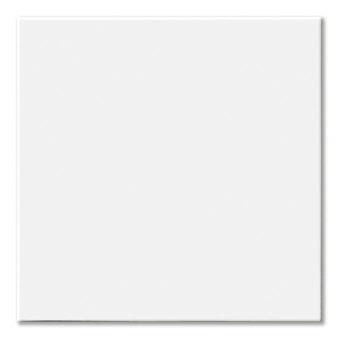 Colour Cascade Matt White Wall Tiles - 100 x 100mm