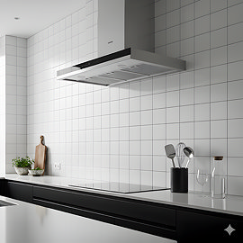 Colour Cascade Matt White Wall Tiles - 100 x 100mm