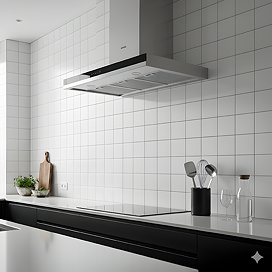 Colour Cascade Matt White Wall Tiles - 100 x 100mm