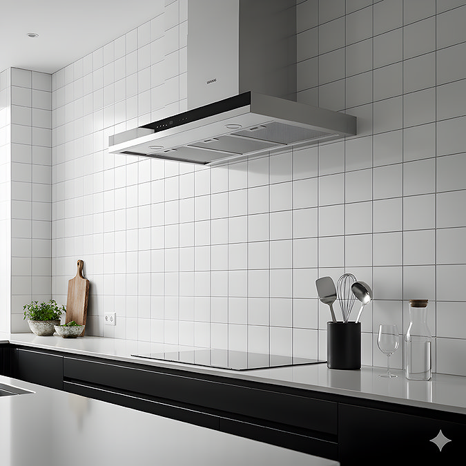 Colour Cascade Matt White Wall Tiles - 100 x 100mm