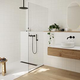 Colour Cascade Matt White Wall Tiles - 150 x 150mm