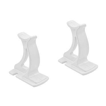 Column Radiator Feet (pair) - White