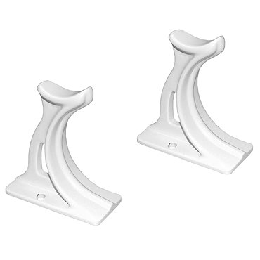 Column Radiator Feet (pair) - White  Profile Large Image