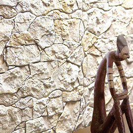 Conrad Ivory Split Face Cladding Stone Effect Wall Tiles - 263 x 475mm